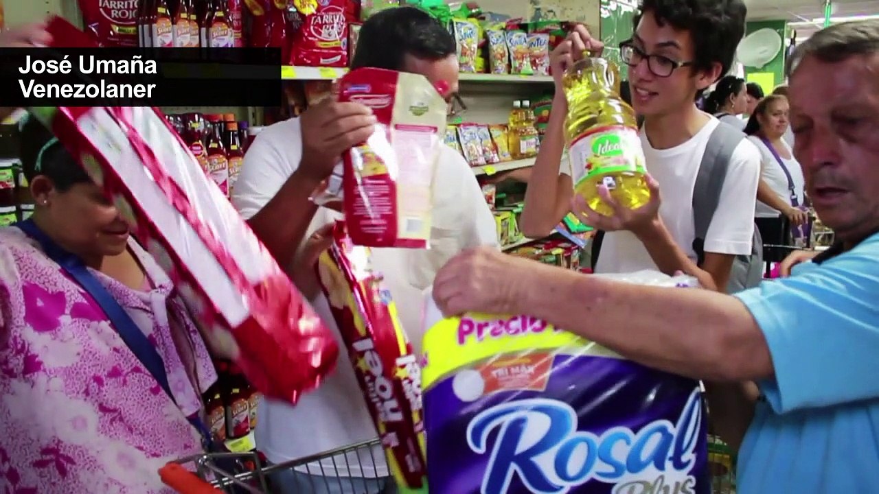 Hamstern beim Nachbarn: Krise treibt Venezolaner nach Kolumbien