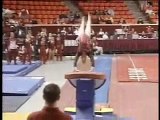 Gymnastics- Olympic hopeful performs perfect 10