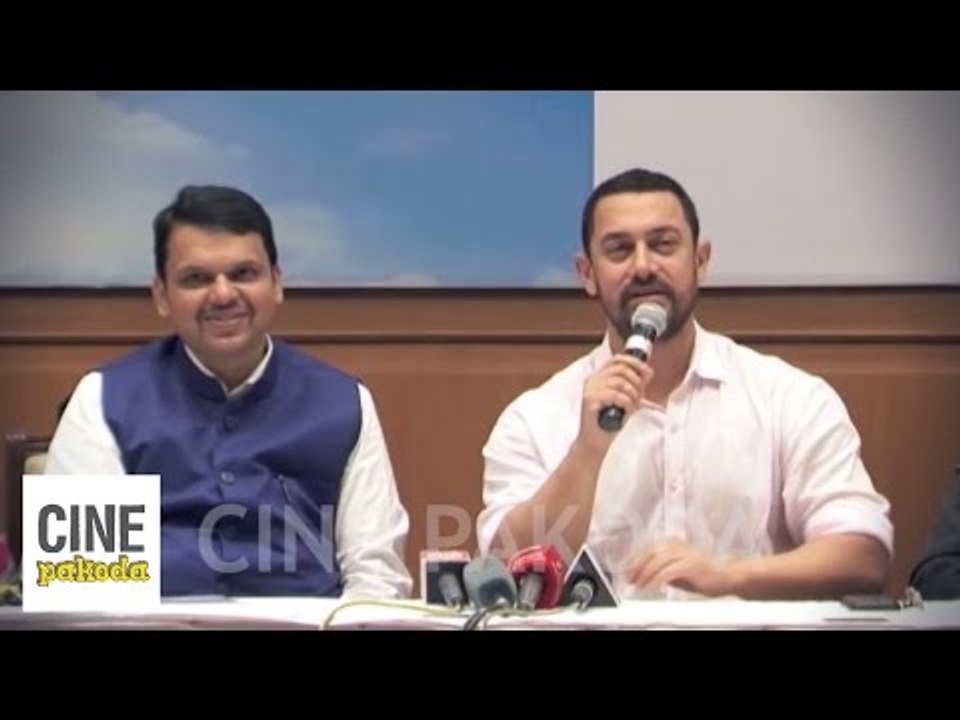 Satyameva Jayate CM Devendra Fadnavis & Aamir Khan Come Together | CinePakoda