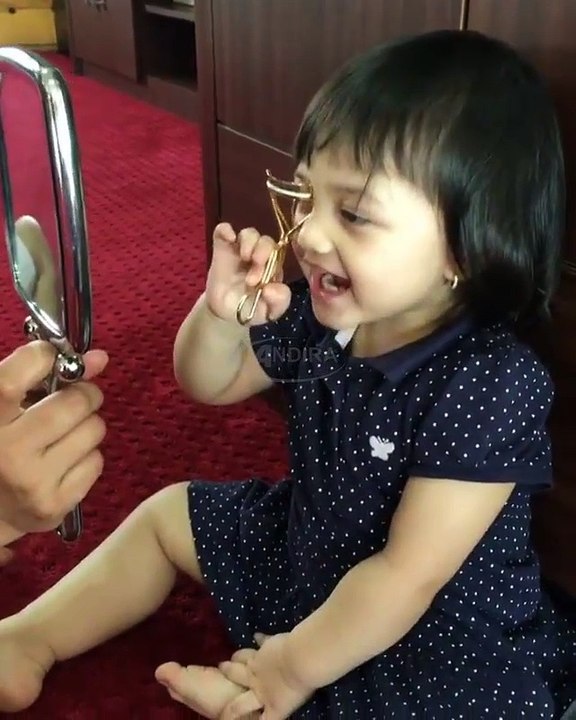 Lucunya Arsy Addara Belajar Pakai Penjepit Bulu Mata di Ajarin Kak Aurel l Anang Hermansyah & Ashanty