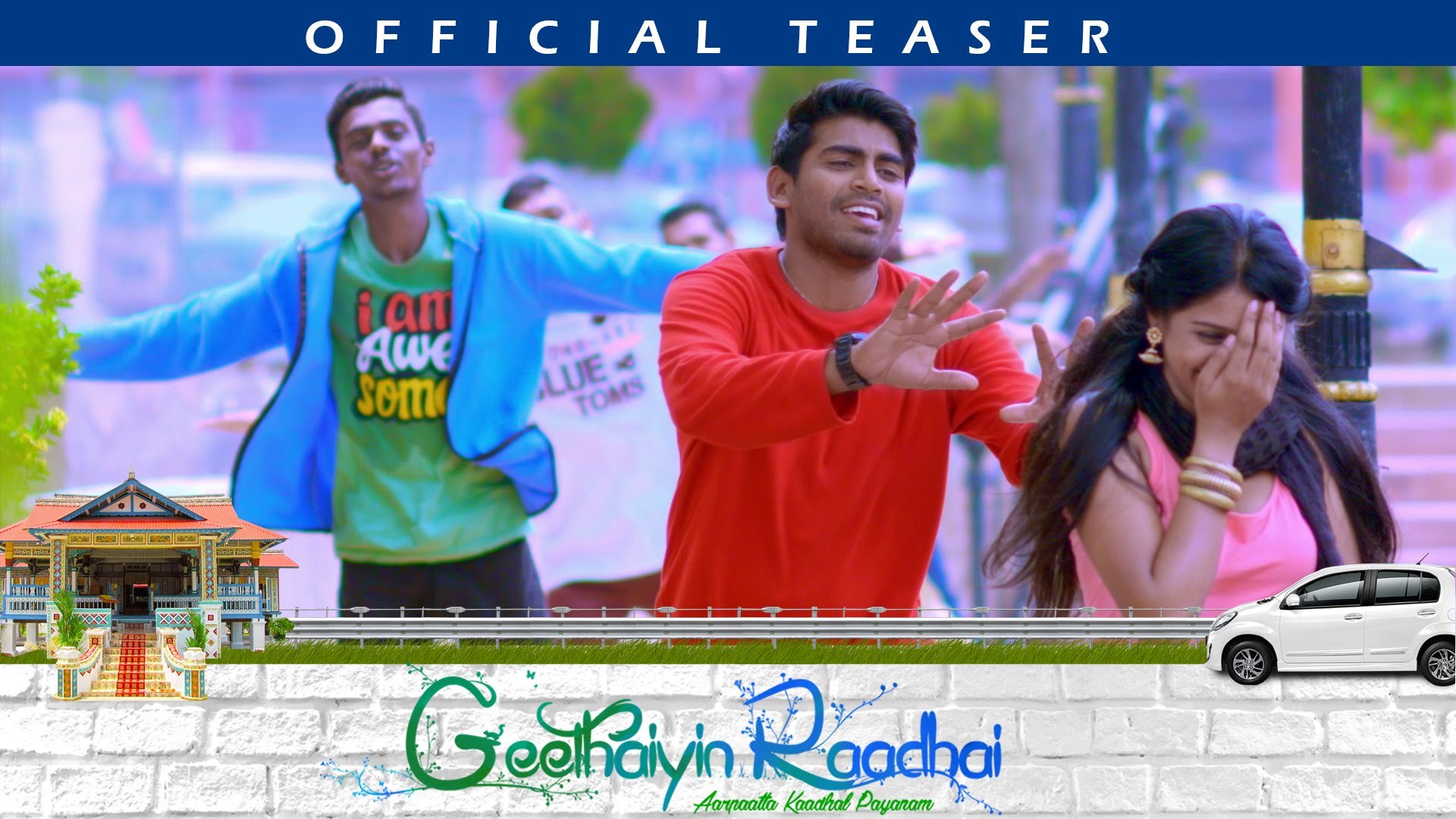 New Tamil Movie Geethaiyin Raadhai Official Teaser G crak Shalini Balasundaram Ztish