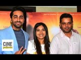 Dum Laga Ke Haisha - Press Meet | Ayushmann Khurrana, Bhumi Pednekar & Sharat Katariya | CinePakoda