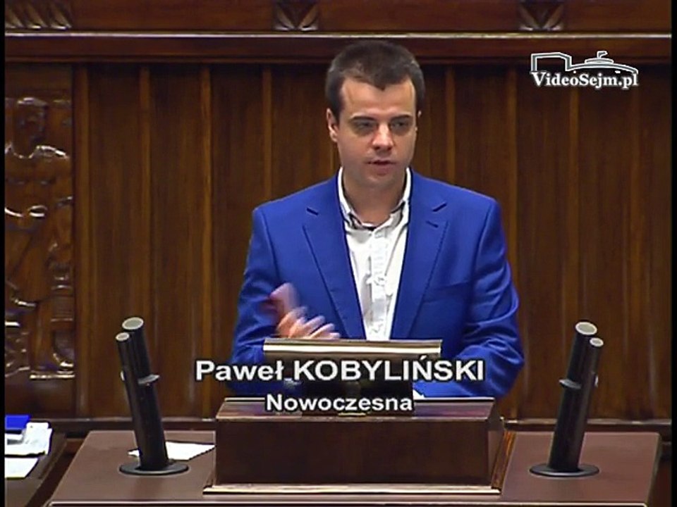 Poseł Paweł Kobyliński - Wystąpienie z dnia 22 czerwca 2016 roku.