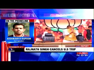 Kashmir unrest: Rajnath postpones US trip