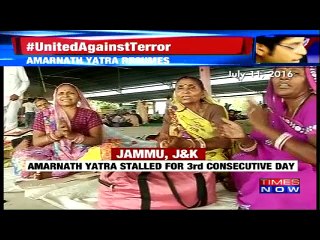 Amarnath Yatra Resumes After 3 Days - Heavy Security for Pilgrims
