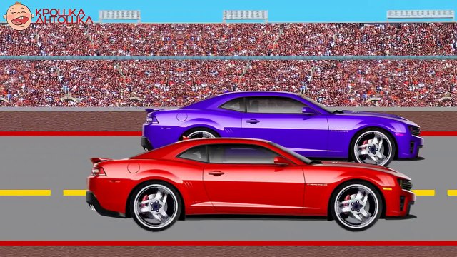 Собираем пазлы с машинками Развивающие мультфильмы