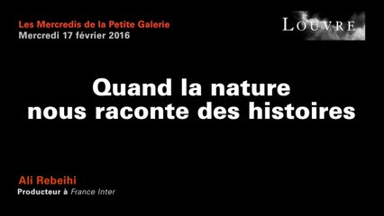 Quand la nature nous raconte des histoires