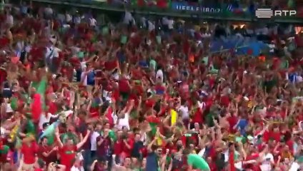 La folle réaction du commentateur portugais sur le but d'Eder