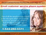 Now Gmail Customer Support Number is Toll Free @ 1-844-202-5571