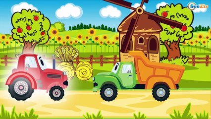 The Crane Adventures - Kids Cartoon - Cars & Trucks Construction Cartoons for children