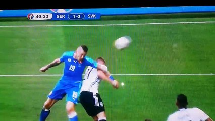 Manuel Neuer Amazing Save vs Slovakia - UEFA EURO 2016