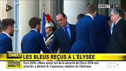 Euro 2016: Les Bleus invités à déjeuner à l'Elysée avec François Hollande