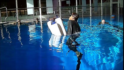 Stage de plongée encadré par Sébastien Ricci avec Umberto Pelizzari, UCPA Les Vagues