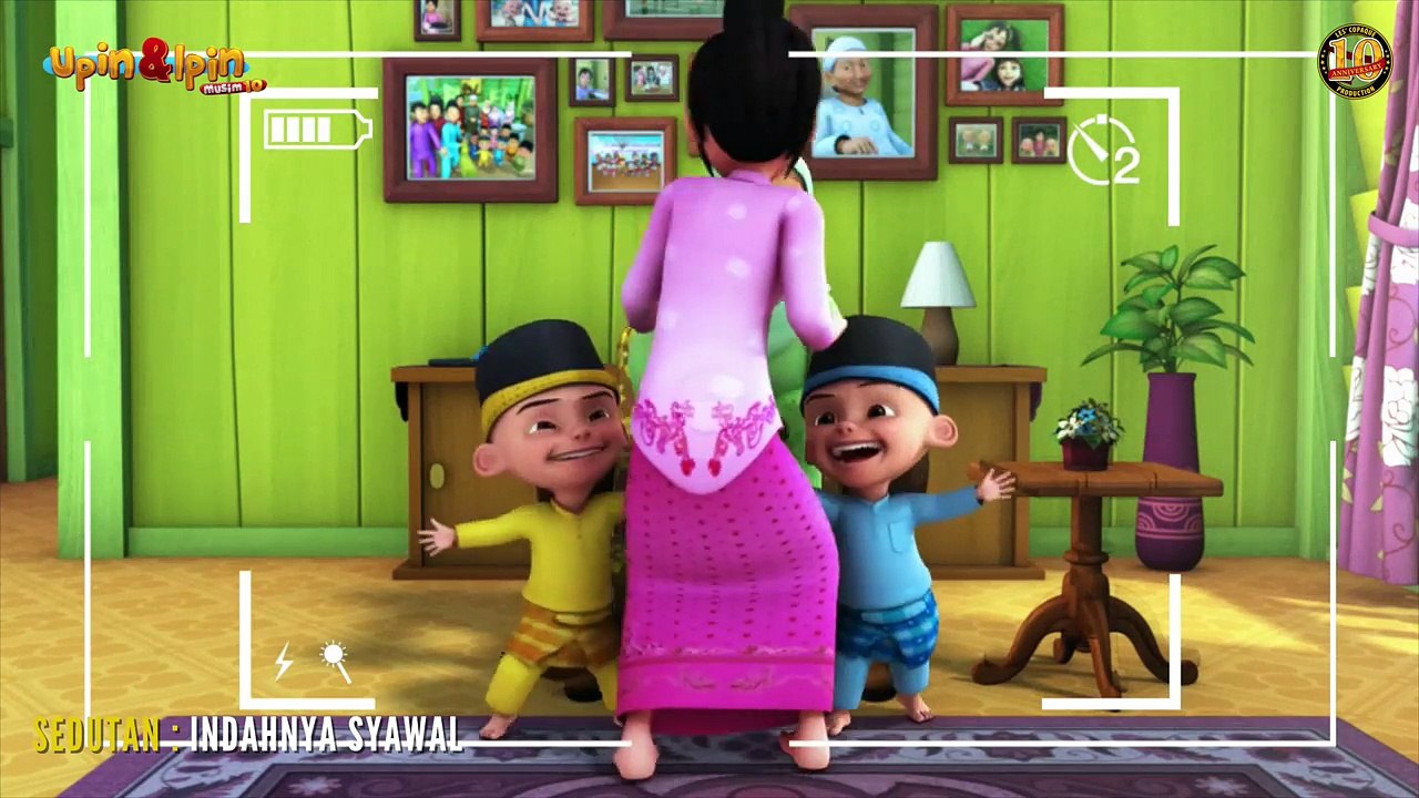Upin & Ipin Di Pagi Raya