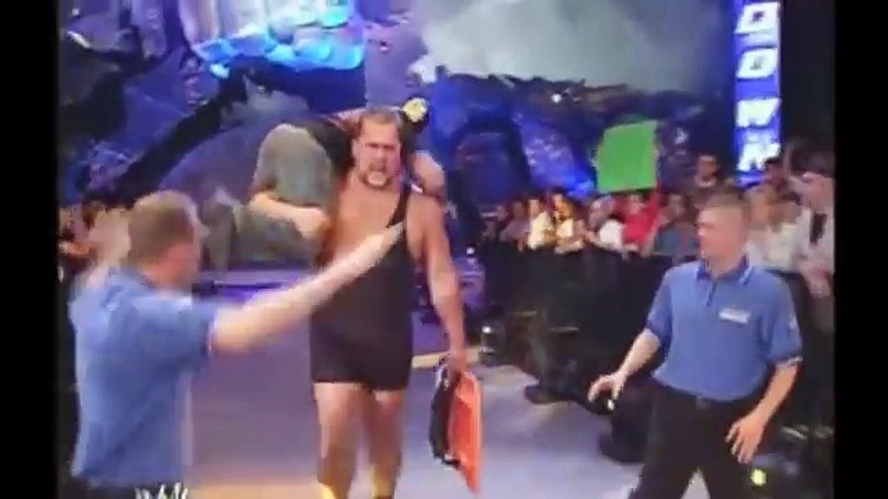 WWE SmackDown 2003 Brock Lesnar Saves Rey Mysterio from Big Show
