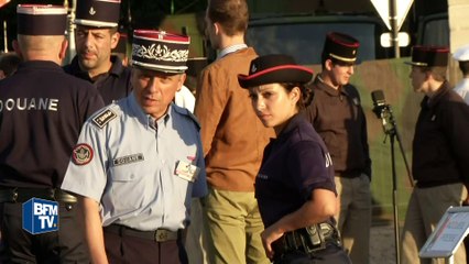 Les militaires s'entraînent pour le défilé du 14 juillet