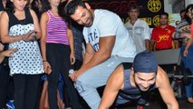 Varun Dhawan INSANE Workout At The Gym With Girls