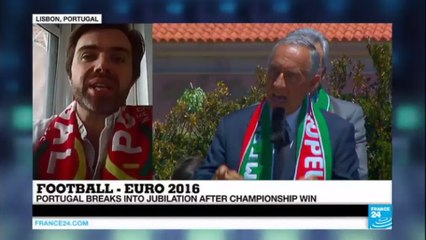 Euro 2016: a "special win" for Portugal among large Portuguese population in France
