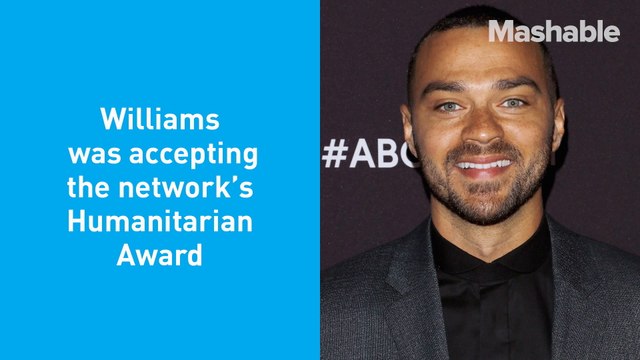 Jesse Williams talks racism at BET Awards