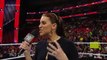 Roman Reigns reminds Stephanie McMahon that he is the --authority-- in WWE- Raw, March 21, 2016