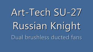 Art-Tech SU-27 Brushless - First Crash