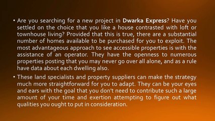 Home in Gurgaon  Apartments For Sale In Dwarka Express - Choose the Best One