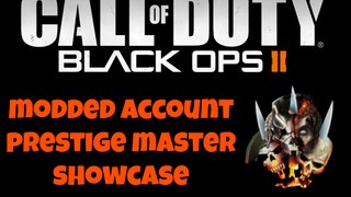BLACK OPS 2 MODDED ACCOUNT SHOWCASE