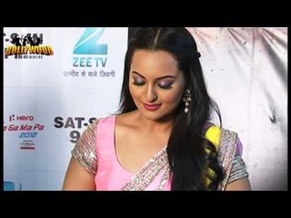 Salman Khan and Sonakshi Sinha promotes Dabangg 2 on the sets of Sa Re Ga Ma Pa
