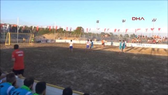 Plaj Futbol Ligi Manavgat Etabı Başladı