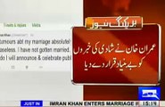 Imran Khan tweeted and Denied all rumors of Third Marriage