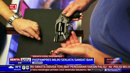 JK: Paspampres Tidak Gunakan Senjata Ilegal