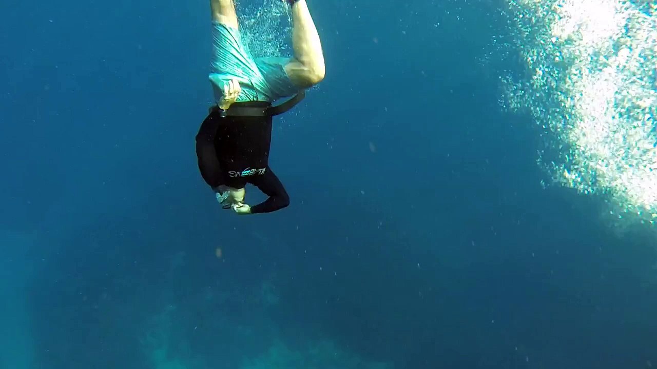 Shallow Freedive in Yasawa Group, Fiji