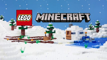 Video herunterladen: The Snow Hideout - LEGO Minecraft - Stop Motion Mini Movie