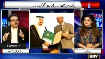 Dr.Shahid Masood comments on Zakir Naik's issue and Indian Media's propaganda against him