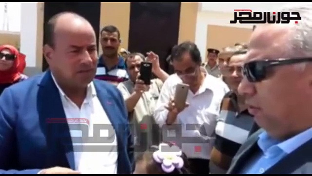 محافظ الشرقية يفتتح محطة معالجة صرف صحي ببلبيس