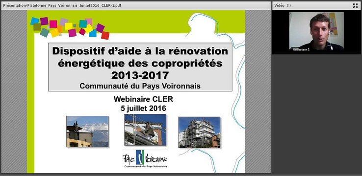 Mardi de la transition énergétique : les plateformes locales de la rénovation énergétique : quels modèles économique 1/4