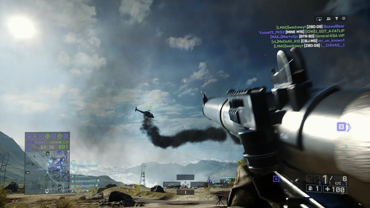 Battlefield 4 Rocket Kill #7