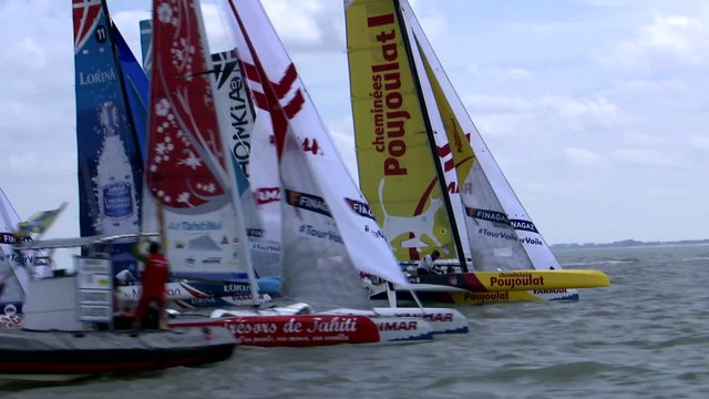 Voile - Tour de France - 1re étape : Delapierre-Salomon intouchables