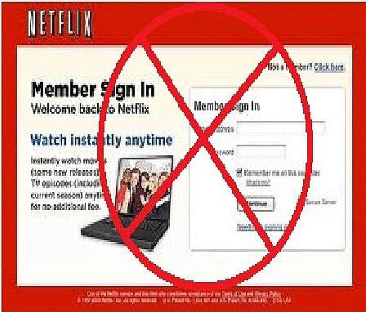 ⁣Sharing Netflix Passwords