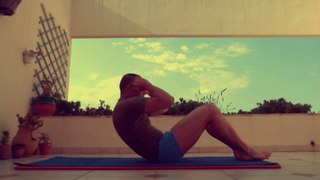 Exercices matinaux de réveil musculaire à Bandol juillet 2016