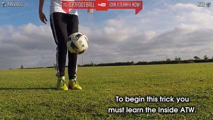 How to do the Marcus Rashford EURO 2016 Flick - Training Ground Skill