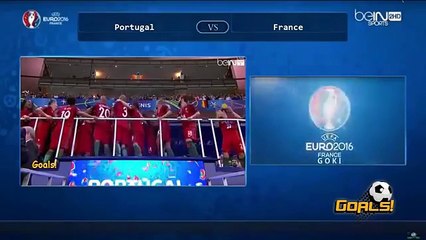 Download Video: لحظة تتويج المنتخب البرتغالي ببطولة يورو 2016 على حساب فرنسا تعليق عصام الشوالي