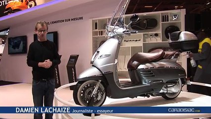 Vidéo en direct du salon de la moto : Peugeot Django