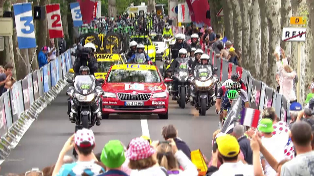 Flamme rouge - Étape 10 (Escaldes-Engordany / Revel) - Tour de France 2016