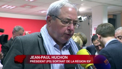 Au soir du 1er tour des régionales, au QG du PS