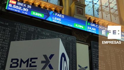 La Bolsa española sube un 0,93% al cierre y se sitúa en los 8.552 puntos