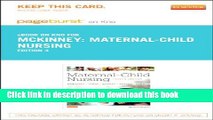 Read Maternal-Child Nursing - Elsevier eBook on Intel Education Study (Retail Access Card), 4e