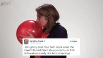 Donald Trump Twitter Feuds Read By People Sucking Helium