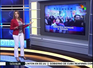 Argentinos dicen #TopeAlTarifazo contra alza en precios de servicios