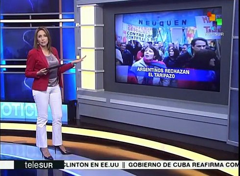 Argentinos dicen #TopeAlTarifazo contra alza en precios de servicios